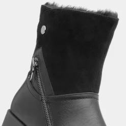 Mona Womens Black Ankle Boot*Lilley Hot