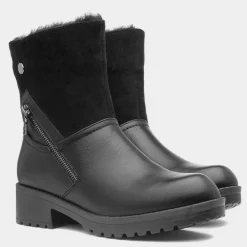 Mona Womens Black Ankle Boot*Lilley Hot