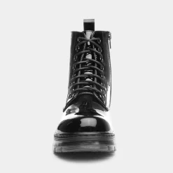 Monica Womens Patent Zip Up Boot*Lilley Hot