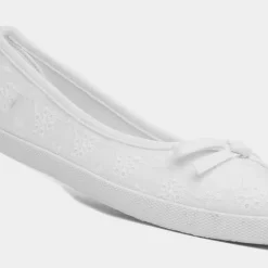 Patsy Womens Ballerina Canvas*Lilley Sale
