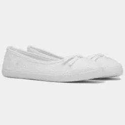 Patsy Womens Ballerina Canvas*Lilley Sale