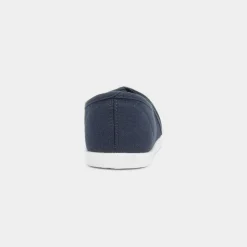 Pearl Womens Navy Slip On Canvas Shoe*Lilley Online