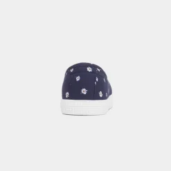 Phoebe Womens Navy Daisy Print Canvas*Lilley Clearance