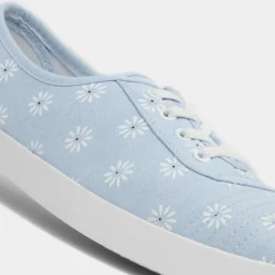 Pippa Womens Daisy Print Canvas Shoe*Lilley Outlet