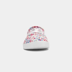 Pippa Womens Multi Floral Canvas Shoe*Lilley Discount
