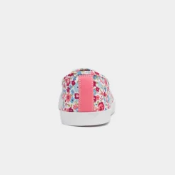 Pippa Womens Multi Floral Canvas Shoe*Lilley Discount