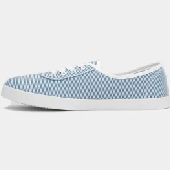Pippa Womens Multi Stripe Canvas Shoe*Lilley Online