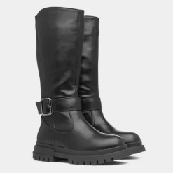 Raine Girls Black Long Leg Boot*Lilley Online
