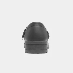Regina Girls Black Flower Loafer*Lilley Online