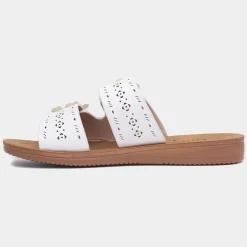 Sam Womens Flower Mule Sandal*Lilley Online