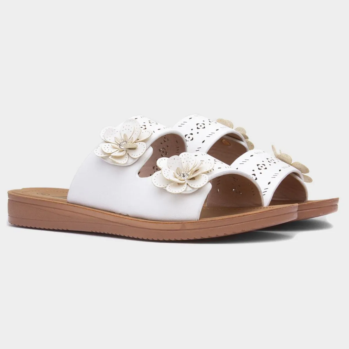 Sam Womens Flower Mule Sandal*Lilley Online