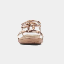 Sapphire Womens Beaded Strappy Sandal*Lilley Outlet