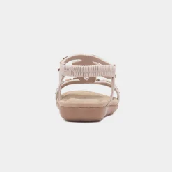 Sapphire Womens Beaded Strappy Sandal*Lilley Outlet