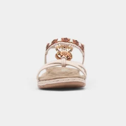 Saskia Womens Beaded Sandal*Lilley Sale