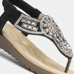 Savanna Womens Toe Post Sandal*Lilley Sale
