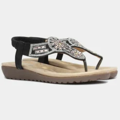 Savanna Womens Toe Post Sandal*Lilley Sale