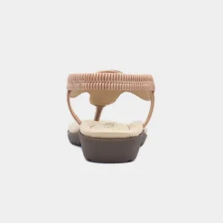 Savanna Womens Blush Toe Post Sandal*Lilley Online