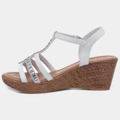 Scarlet Womens Wedge Sandal in*Lilley Discount