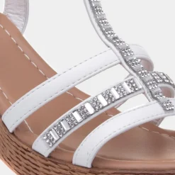 Scarlet Womens Wedge Sandal in*Lilley Discount
