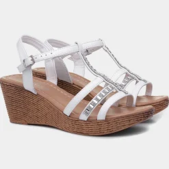 Scarlet Womens Wedge Sandal in*Lilley Discount
