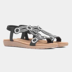 Sia Womens Diamante Sandal*Lilley Best