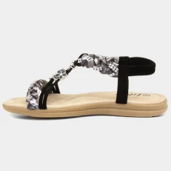 Simone Womens Ribbon Twist Sandal*Lilley Best