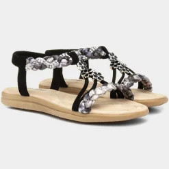 Simone Womens Ribbon Twist Sandal*Lilley Best