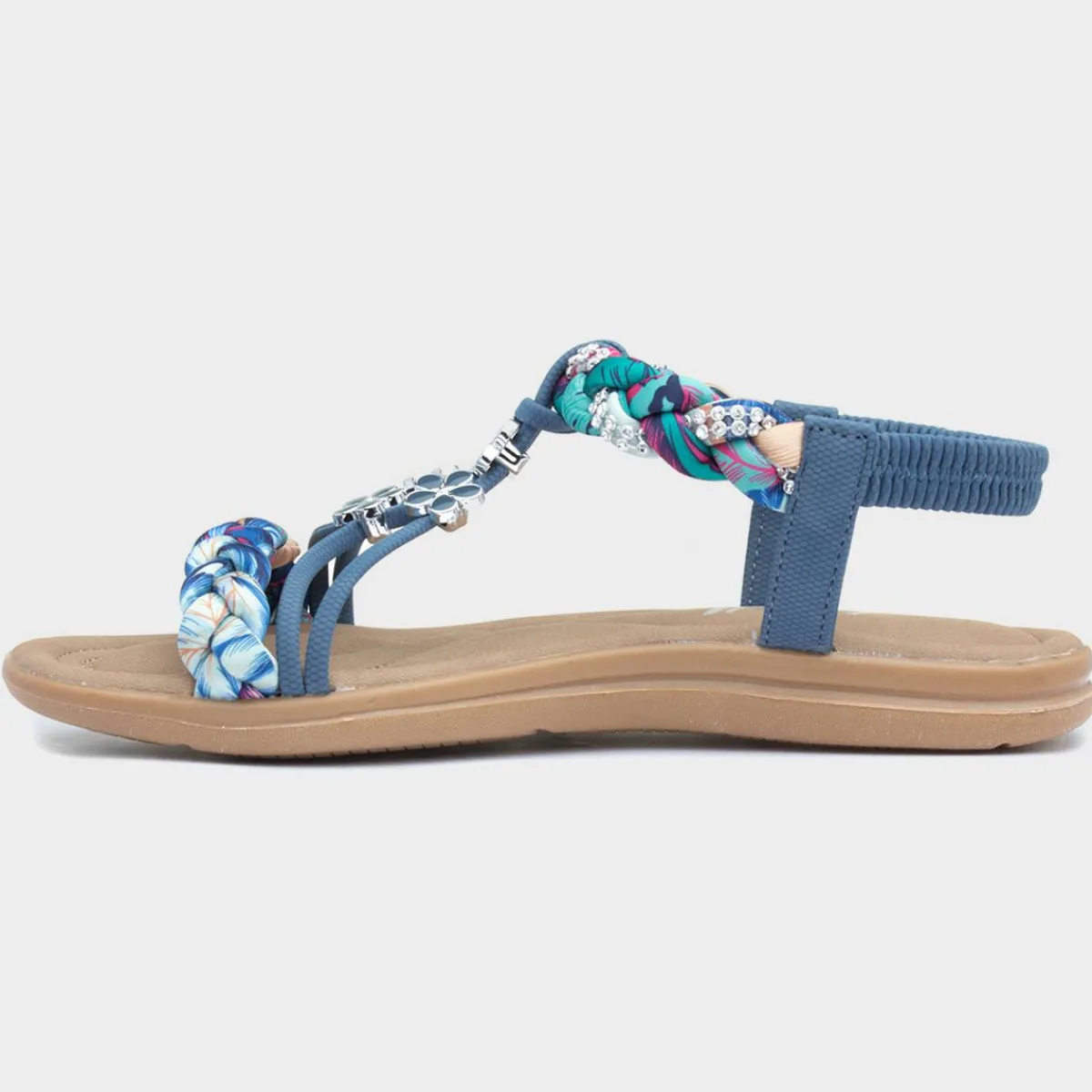 Simone Womens Ribbon Twist Sandal*Lilley Online