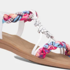 Simone Womens Ribbon Twist Sandal*Lilley Hot