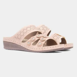 Sissy Womens Diamante Wedge Sandal*Lilley Outlet