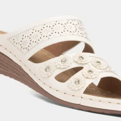 Sissy Womens Diamante Wedge Sandal*Lilley Discount
