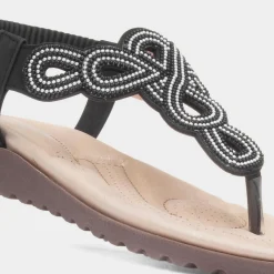 Sophia Womens Toe Post Sandal*Lilley Fashion