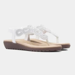 Sophia Womens Toe Post Sandal*Lilley Discount