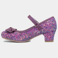 Lacey Girls Glitter Heel*Lilley Sparkle Fashion