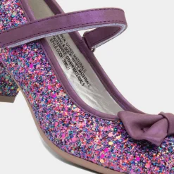 Lacey Girls Glitter Heel*Lilley Sparkle Fashion
