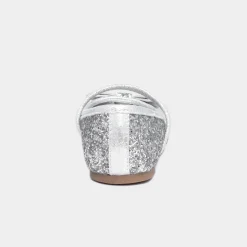 Louisa Girls Silver Ballerina*Lilley Sparkle Fashion
