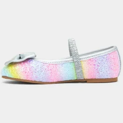 Louisa Girl's Multi Ballerina*Lilley Sparkle Hot