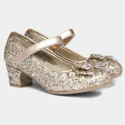 Roxana Girls Rose Heeled Shoe*Lilley Sparkle Online