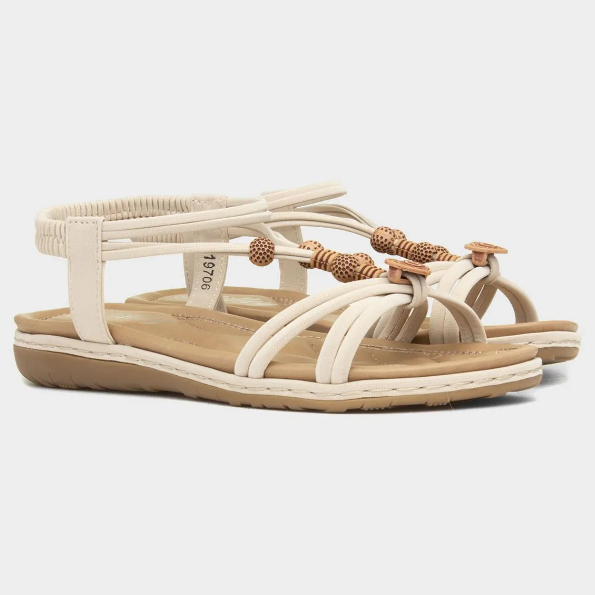Spirit Womens Strappy Sandal*Lilley New