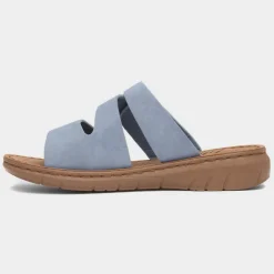 Stacey Womens Blue Mule Sandal*Lilley Sale