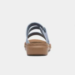 Stacey Womens Blue Mule Sandal*Lilley Sale