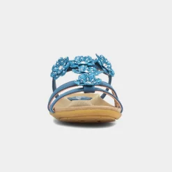 Stella Womens Flower Crochet Sandal*Lilley Discount