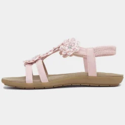 Stella Womens Flower Crochet Sandal*Lilley Fashion