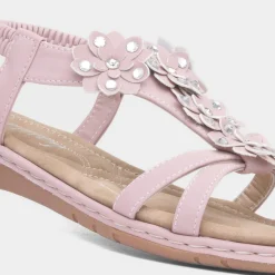 Suzzane Womens Floral Sandal*Lilley New