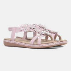 Suzzane Womens Floral Sandal*Lilley New