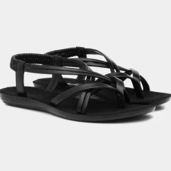 Suzzie Womens Flat Slip On Sandal*Lilley Clearance
