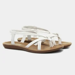 Suzzie Womens Flat Slip On Sandal*Lilley Sale