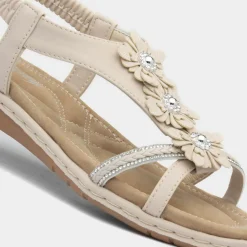 Sylvie Womens Diamante Sandal*Lilley Sale