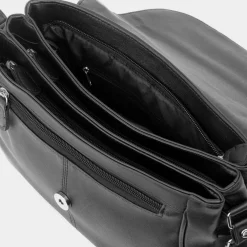 Ursula Black Organiser Shoulder Bag*Lilley Best