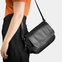 Ursula Black Organiser Shoulder Bag*Lilley Best